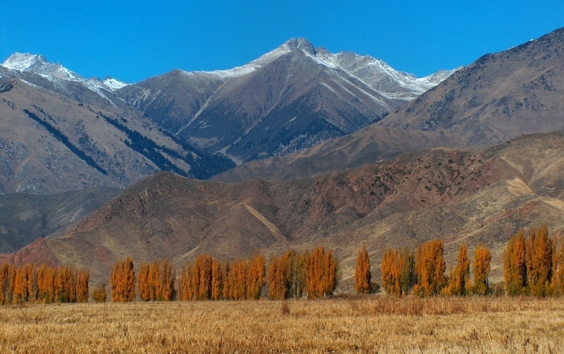 Autumn in Kazakhstan